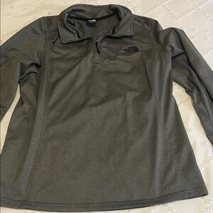 The North Face Charcoal Half-Zip Pullover
